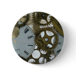 Clock cogs in ice pins