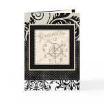 Clock Reunion Invitations cards