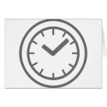 clock watch cards
