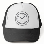 clock watch hat