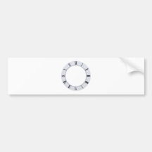 ClockFace060709 Bumper Sticker