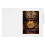 Clockmaker - Wolf Clock Greeting Cards