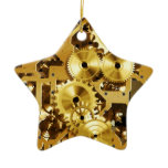 Clockwork 1 Star ornaments