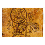 Clockwork Collage cards