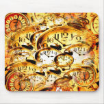 Clockwork Collage mousepads