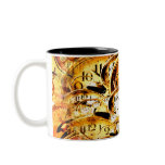 Clockwork Collage mugs