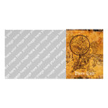Clockwork Collage photo cards