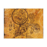 Clockwork Collage postcards