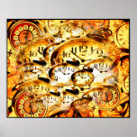 Clockwork Collage posters