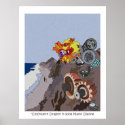 'Clockwork Dragon' posters