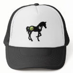 Clockwork Horse - Black with Gold Gears hats