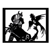 Clockwork Parrot Postcards
