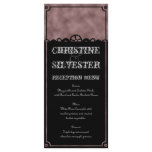 Clockwork Silhouette, menu and program rack cards