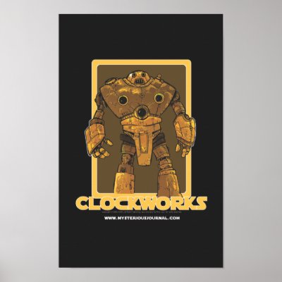 Clockworks Poster by jonslewis