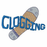 Clogging embroidered shirts