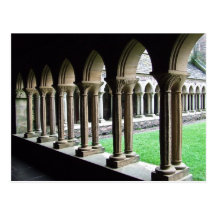 Cloisters, Iona Abbey Post Card