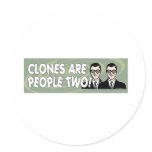 Clones Round Sticker