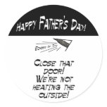 Close that door! stickers