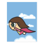 Close-up Daylight Brunette Flight Post Card