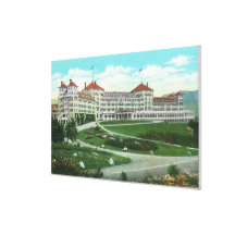 Close-up Exterior View of Mt. Washington Hotel Canvas Prints
