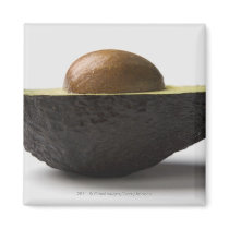 Close-up of an avocado refrigerator magnets