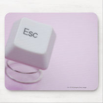 Close-up of an escape key mousepads