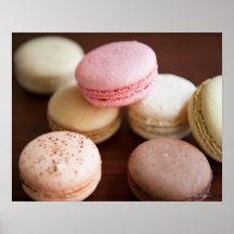 Close up of Macaroons Posters