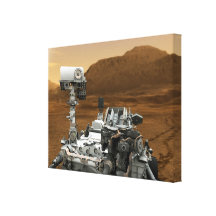 Close-up of Mars Curiosity Rover Canvas Prints