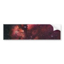 Close Up of the Cat's Paw Nebula NGC 6334 Gum 64 bumper stickers