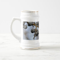 Close-up on black berries with a blured background mugs