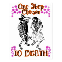 Closer to Death Postcard
