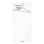 closet hanger rack cards