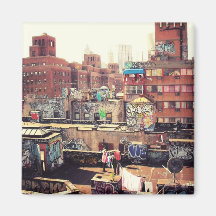 Clotheslines and Graffiti Magnet