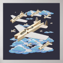Clothespin Aeroplanes