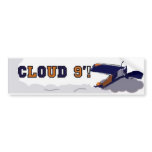 Cloud 9 Aeroplane Sticker bumper stickers