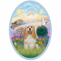 Cloud Angel - Buff Cocker Spaniel
