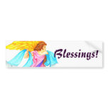 Cloud Angel Bumper Sticker