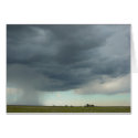 Cloud Devouring Rain Column Card