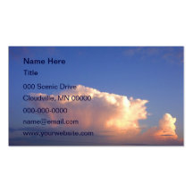 Cloud Formation Business Card
