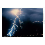 Cloud to Ground Lightning Greeting Cards