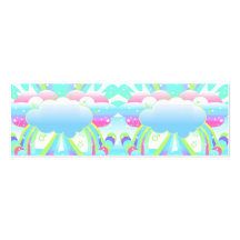 clouds and rainbow sky II Business Card