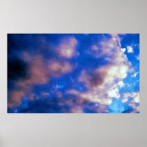 Clouds Artwork Poster Print