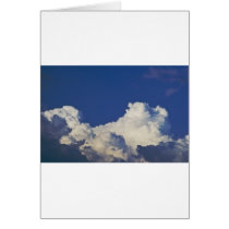 clouds greeting card