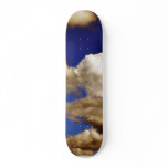 Clouds In Blue Sky Skate Deck