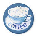 Clouds in my Coffee Magnet