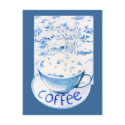 Clouds in my Coffee Postcard