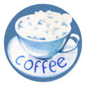 Clouds In My Coffee Sticker