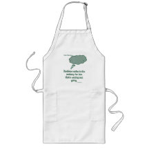 Clouds of Inspiration mistletoe waits in the archw Aprons