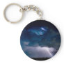 Clouds of Light. Lightning Striking Boulder Count Keychains