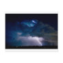 Clouds of Light. Lightning Striking Boulder Count Post Card